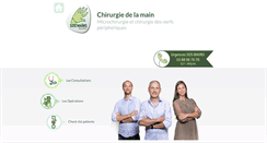 Desktop Screenshot of main-chirurgie.fr